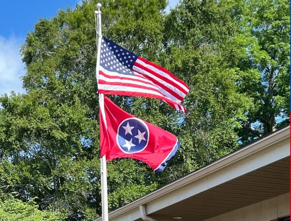 library-w-flags