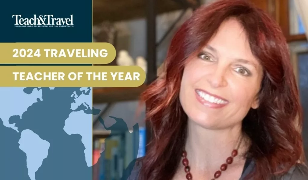 Stacie Freeman Named First-Ever Traveling Teacher Of Year