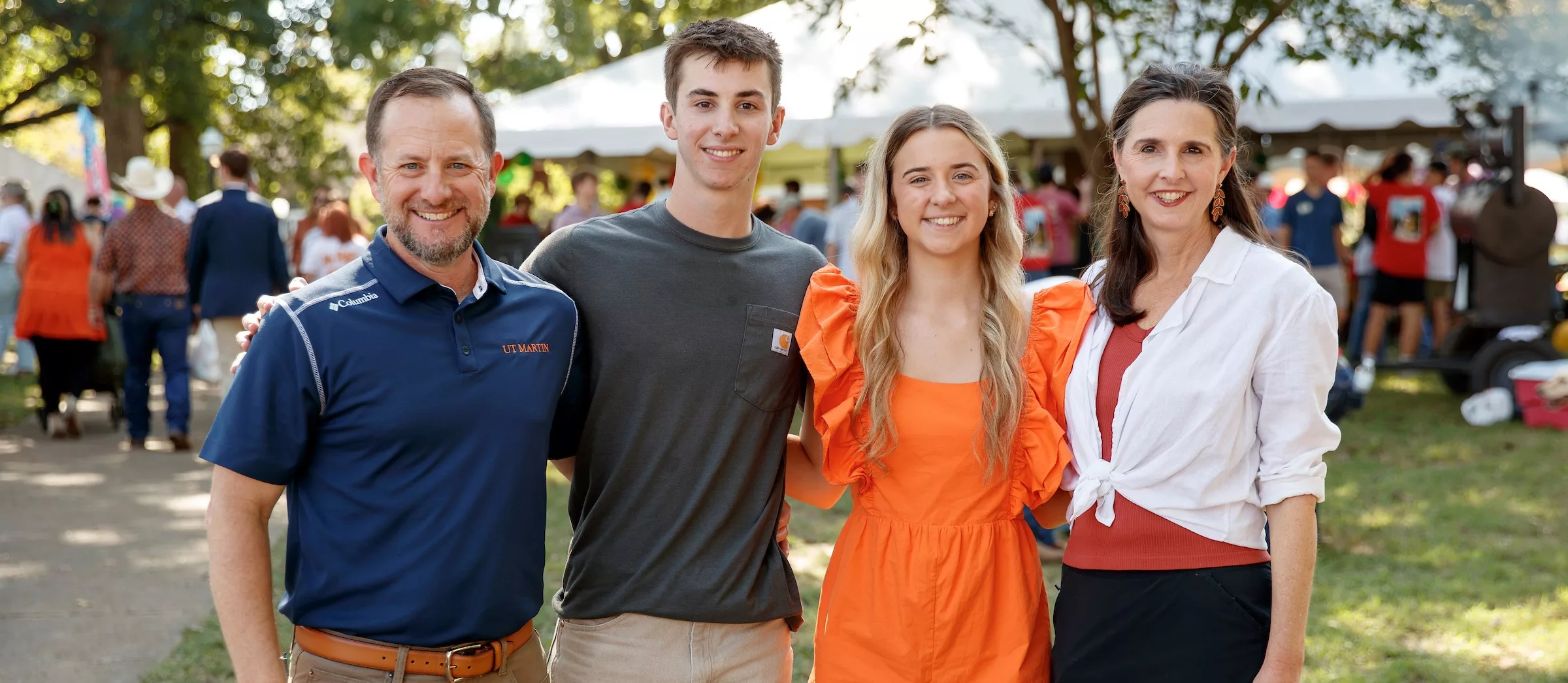 Dunagan Family Attends Quad City At UTM radio NWTN