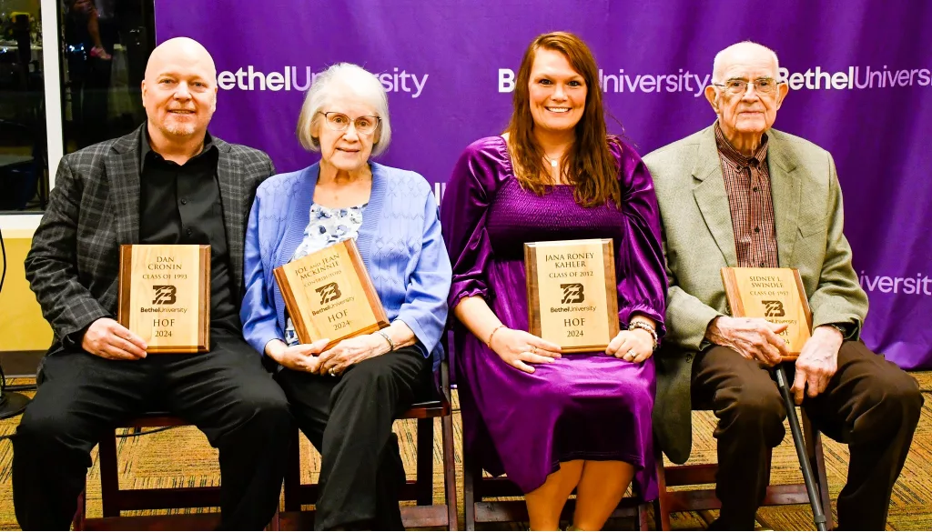 2024 Athletic Hall Of Famers Inducted At Bethel 