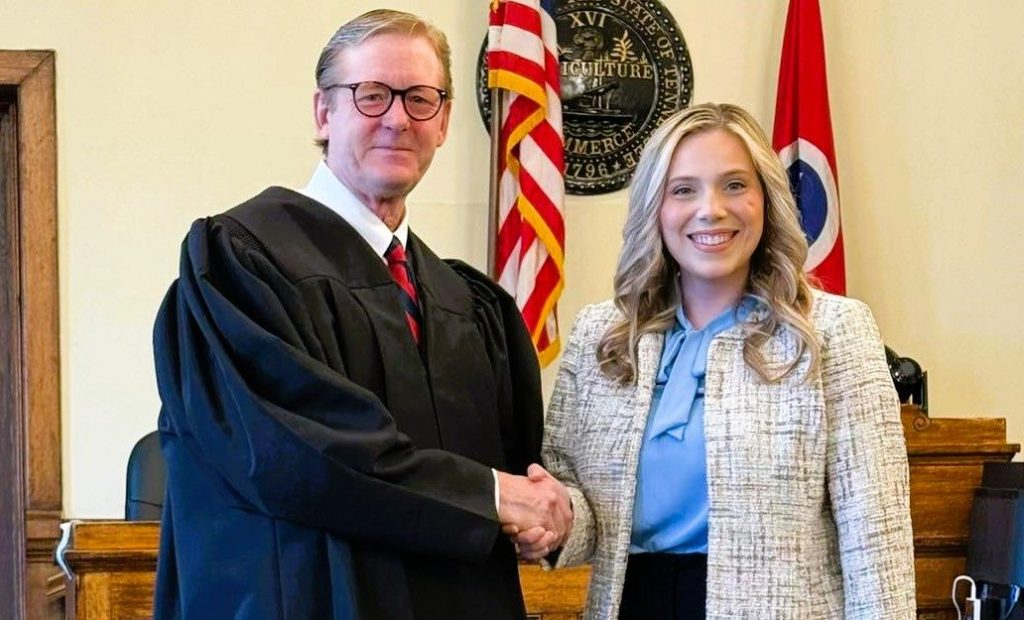 Morgan Greer Sworn In As Assistant District Attorney | radio NWTN