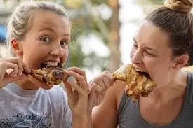 soybean-chicken-people-eating