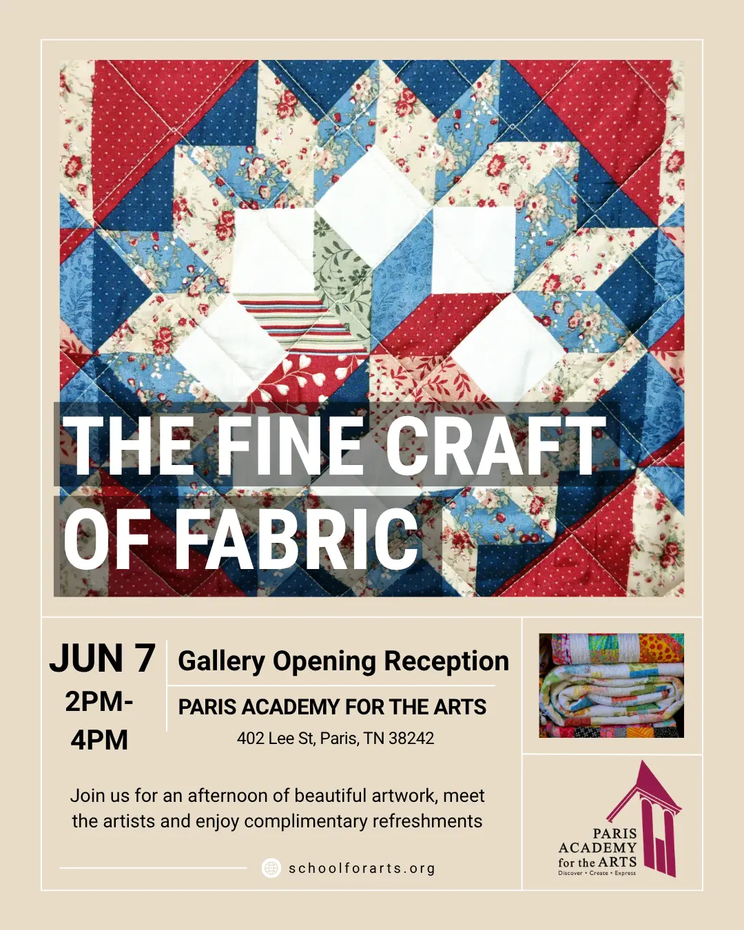 Fine Art Of Fabric Exhibit