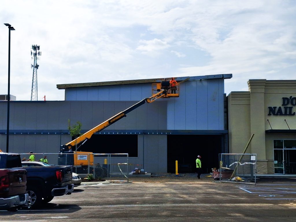 Aldi's Construction Begins At Paris Crossing