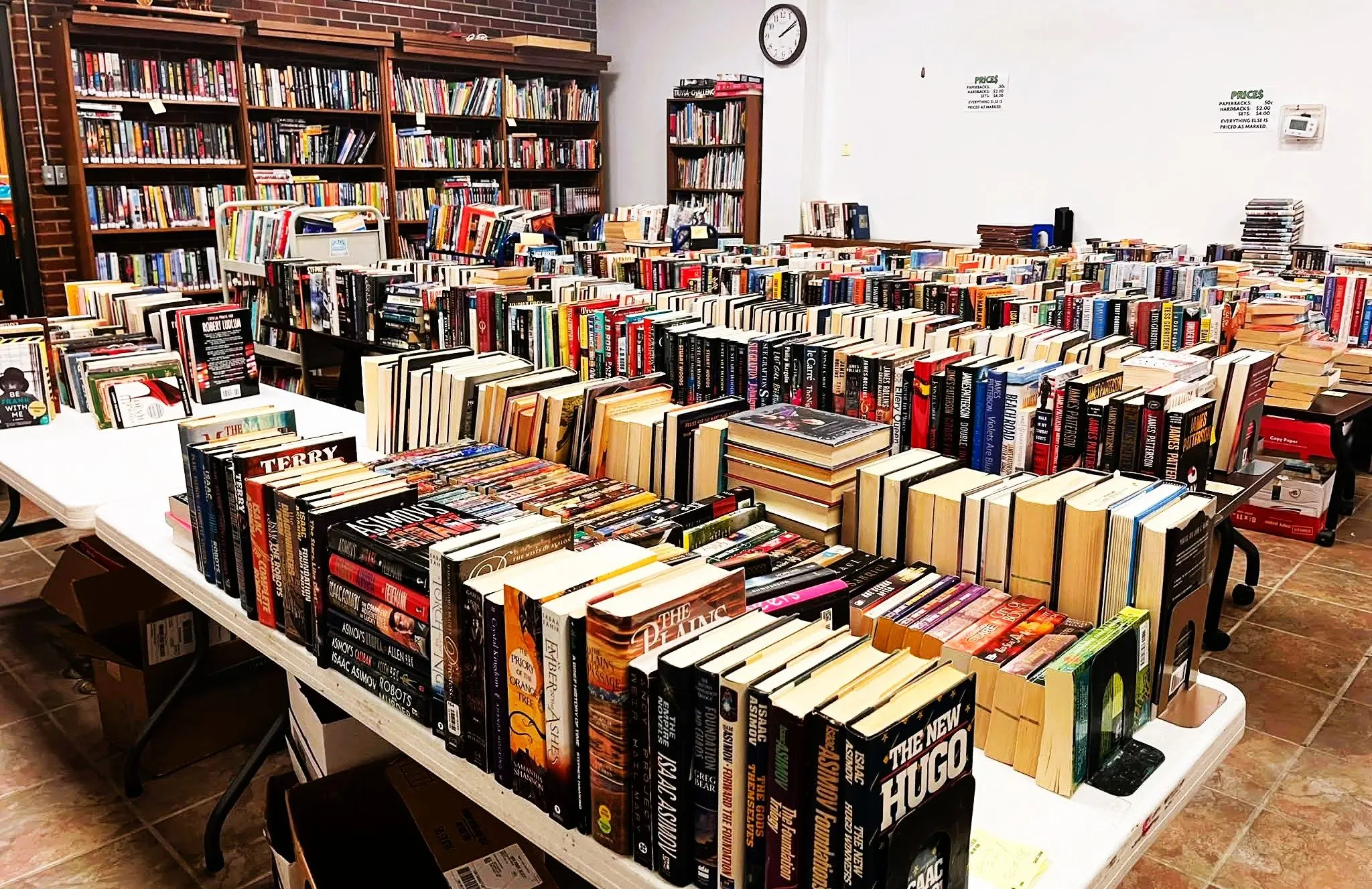 Read Books In The Library Books, Books & More Books At Library Book Sale | radio NWTN