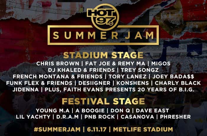 Event Hot 97 Summer Jam The Biggest Concert In Hip Hop Goes Down This Sunday At Metlife Stadium Hot97