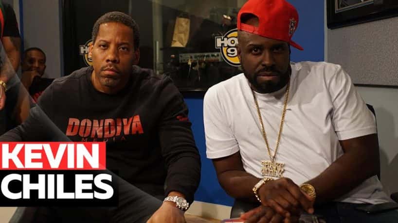 Kevin Chiles with Funk Flex in Hot 97 Studio