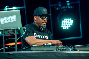 GULF SHORES, AL - MAY 18: DJ Jazzy Jeff performs during the Hangout Music Festival Kick-Off concert on May 18, 2017 in Gulf Shores, Alabama.