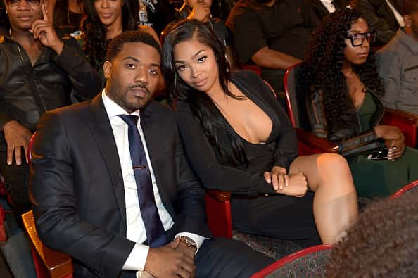 ATLANTA, GA - OCTOBER 09: Singer Ray J and TV personality Princess Love attend the BET Hip Hop Awards Show 2015 at the Atlanta Civic Center on October 9, 2015 in Atlanta, Georgia.