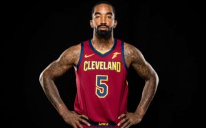JR Smith in his Cavaliers Uniform