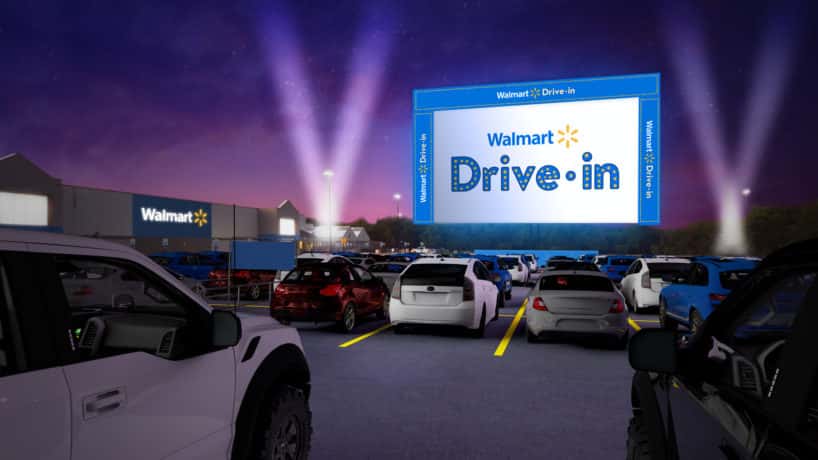 Walmart Drive-In Event
