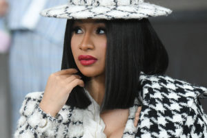 PARIS, FRANCE - OCTOBER 01: Cardi B attends the Chanel Womenswear Spring/Summer 2020 show as part of Paris Fashion Week on October 01, 2019 in Paris, France.