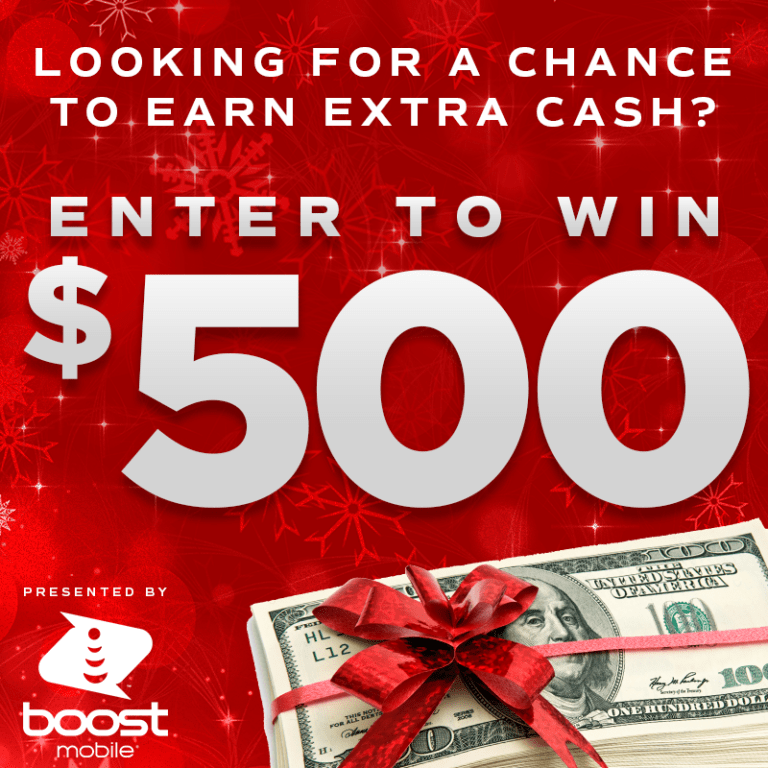 Looking for a chance to earn extra cash? Enter to win $500