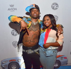 ATLANTA,GA - JUNE 17: Reginae Carter and YFN Lucci attend 650 LUC: Gangsta Grillz Listening Event at The Garage at Tech Square on June 17, 2019 in Atlanta, Georgia.