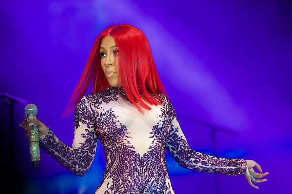 K Michelle Goes Semi-Nude & Shows Off Natural Body Without Butt