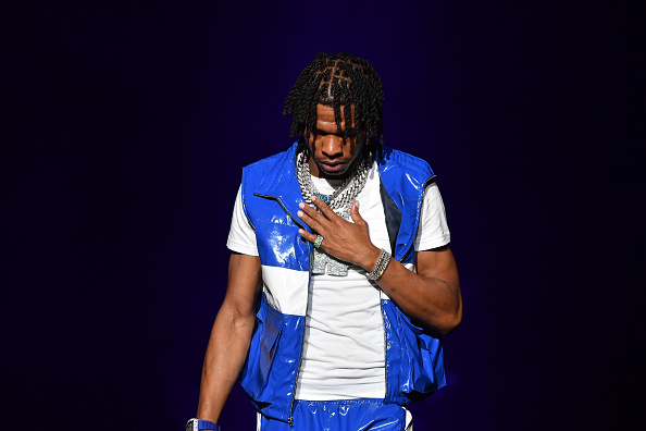 Lil Baby performs onstage during Hot 107.9 Birthday Bash 25 at Center Parc Credit Union Stadium at Georgia State University on July 17, 2021 in Atlanta, Georgia.