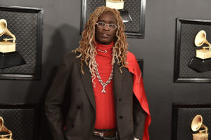 Young Thug attends the 62nd Annual Grammy Awards at Staples Center on January 26, 2020 in Los Angeles, CA.