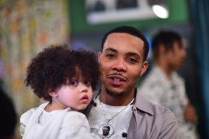 ATLANTA, GA - MARCH 11: G Herbo and Yosohn Wright backstage during The PTSD Tour In Concert at The Tabernacle on March 11, 2020 in Atlanta, Georgia.