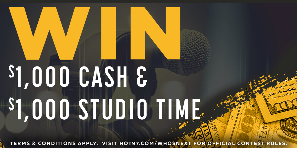 Win $1000 & $1000 Studio Time