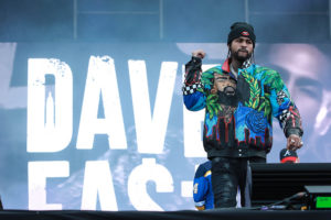 Dave East performs during Rolling Loud New York 2021 at Citi Field on October 28, 2021 in New York City.