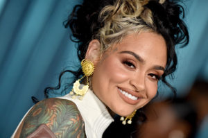LOS ANGELES, CALIFORNIA - OCTOBER 13: Kehlani attends the Los Angeles Premiere of "The Harder They Fall" at Shrine Auditorium and Expo Hall on October 13, 2021 in Los Angeles, California.