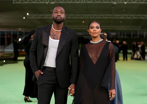 Dwyane Wade and Gabrielle Union attend The Academy Museum of Motion Pictures Opening Gala at The Academy Museum of Motion Pictures on September 25, 2021 in Los Angeles, California.