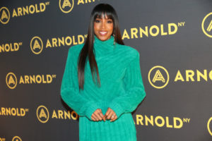 NEW YORK, NEW YORK - APRIL 26: Kelly Rowland attends The Listening Lounge on April 26, 2022 in New York City.
