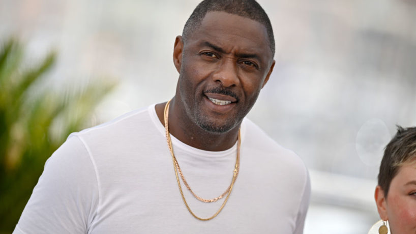 CANNES, FRANCE - MAY 21: Idris Elba attends the photocall for "Three Thousand Years Of Longing (Trois Mille Ans A T'Attendre)" during the 75th annual Cannes film festival at Palais des Festivals on May 21, 2022 in Cannes, France