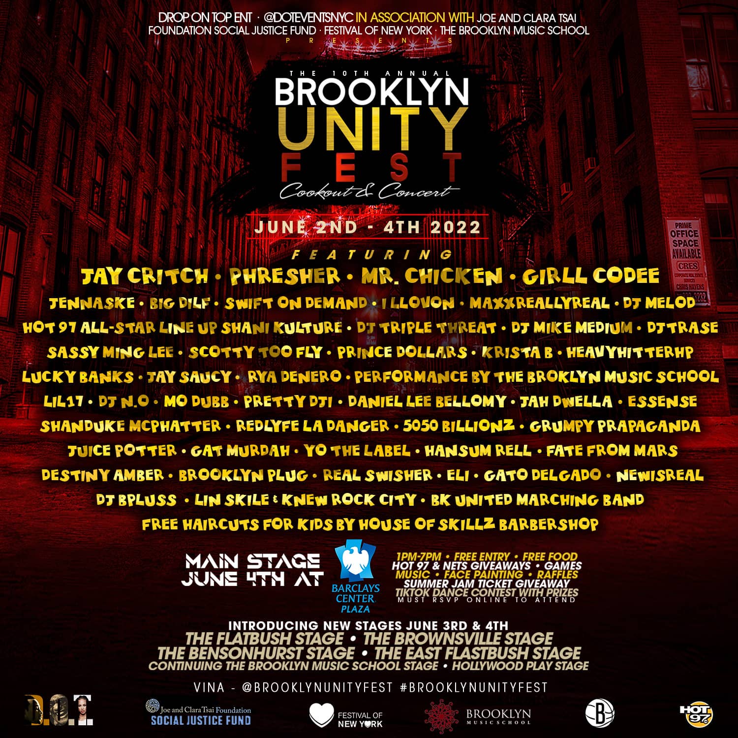Brooklyn Unity Fest Pop Up in Brooklyn NY