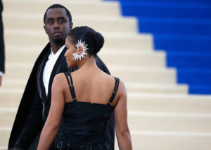 Cassie and Sean 'P. Diddy' Combs attend "Rei Kawakubo/Comme des Garcons: Art Of The In-Between" Costume Institute Gala at The Metropolitan Museum of Art on May 1, 2017 in New York City.