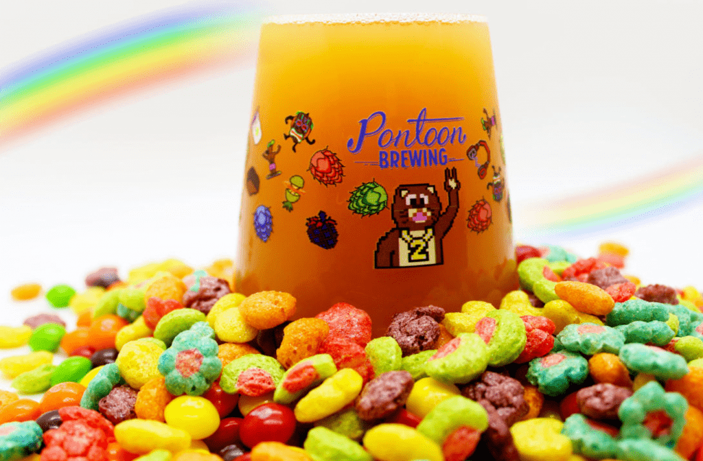 poontoon skittles beer