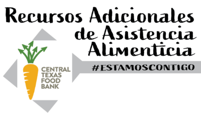Recursos Adicionales de Asistencia Alimenticia