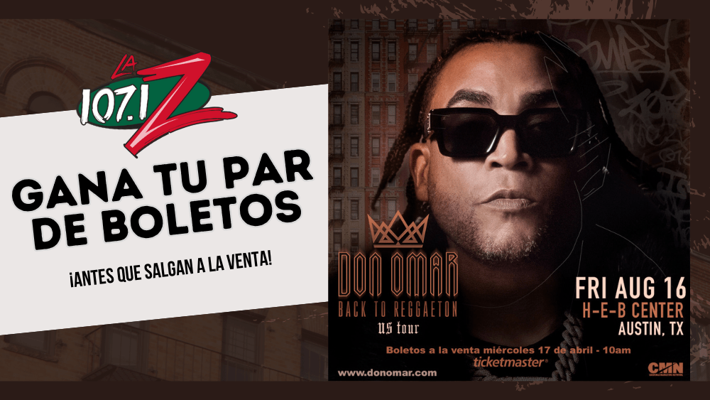 Don Omar "Back To Reggaeton Tour" con La Z logo
