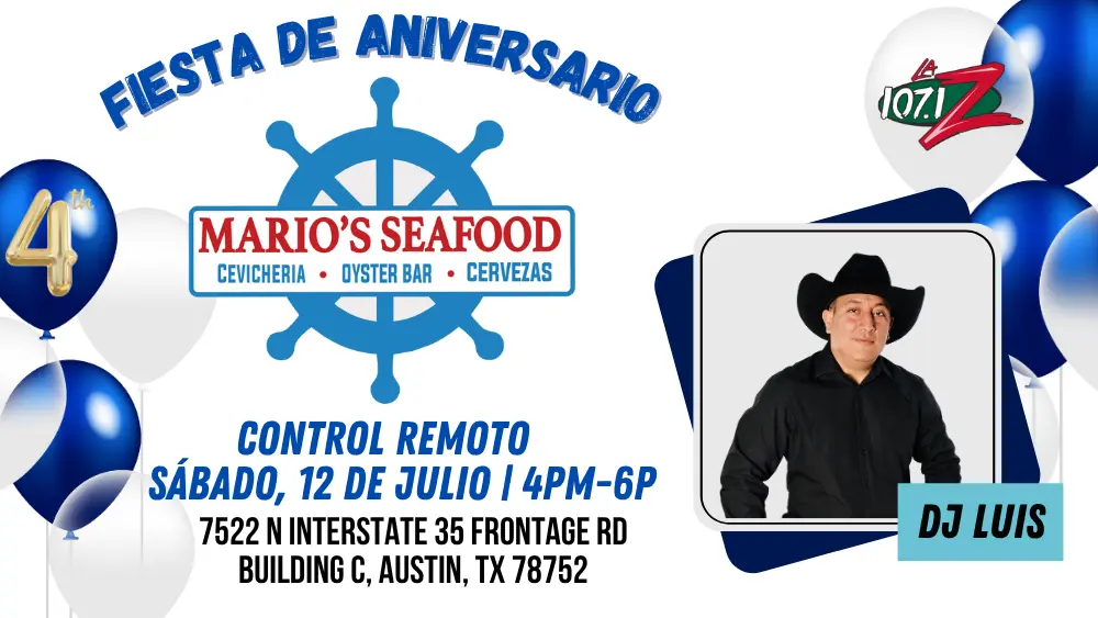 Mario's Seafood Fiesta de Aniversario