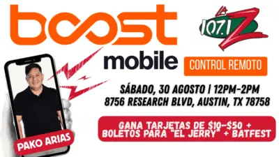 Boost Mobile - Control Remoto 8.30.25