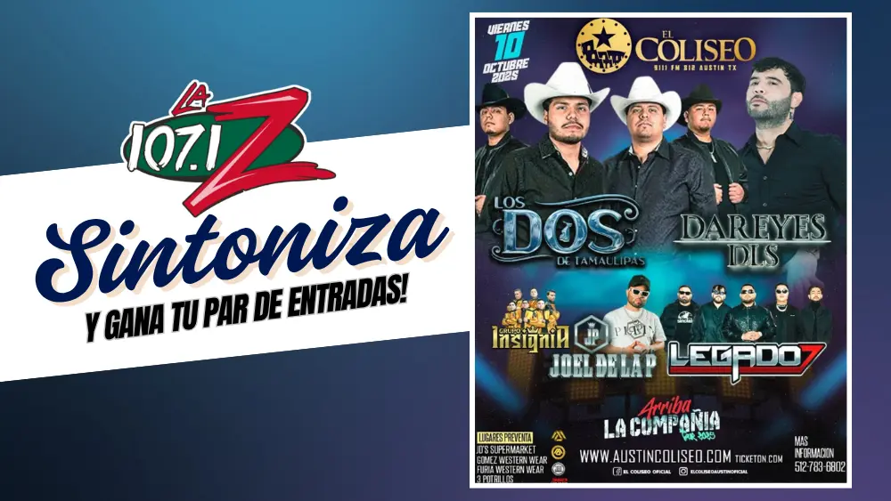 Sintoniza para Ganar Boletos para Los Dos de Tamaulipas