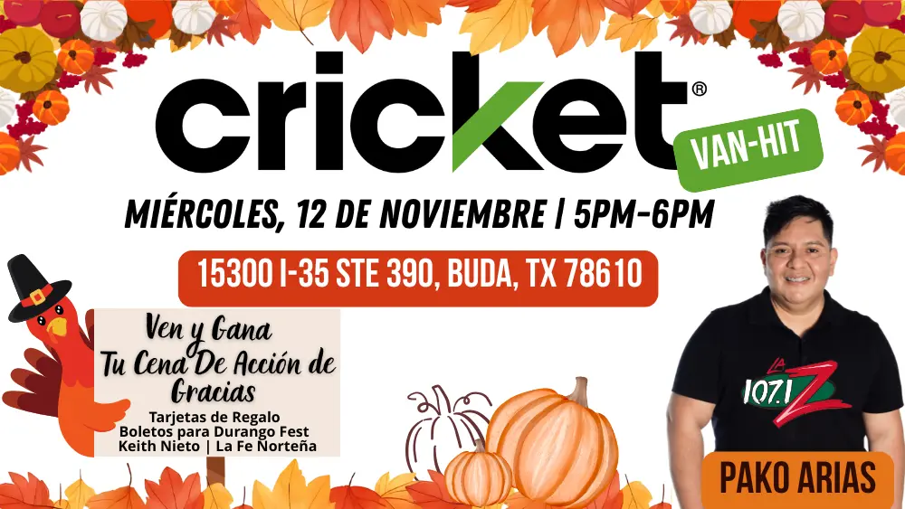 Cricket Wireless Van Hit 11.12.25