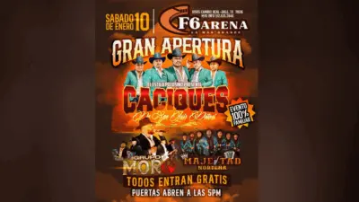 Los Casiques en F6 arena