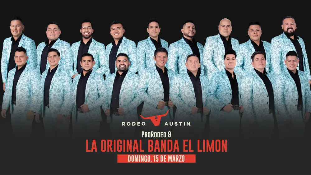 La Original Banda el Limon 15 de Marzo en Rodeo Austin