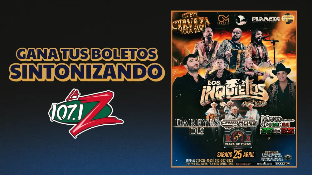 Sintoniza y Gana Tus Boletos para Los Inquietos del Norte