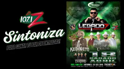 Sintoniza y Gana boletos para Legado 7