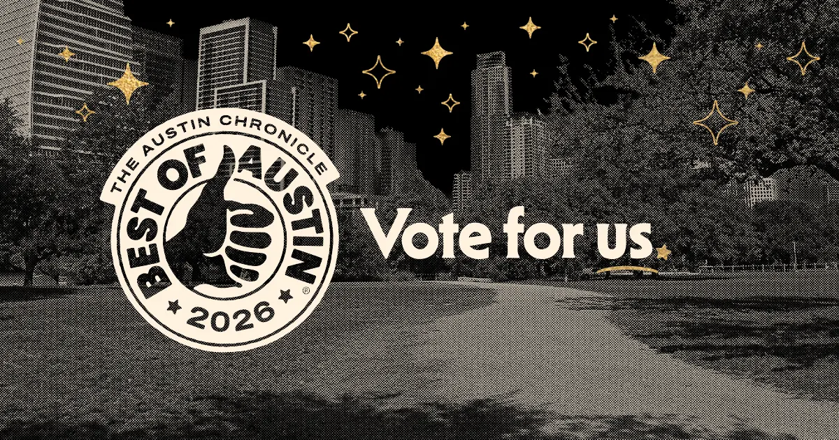 Best of Austin 2026 vote for us