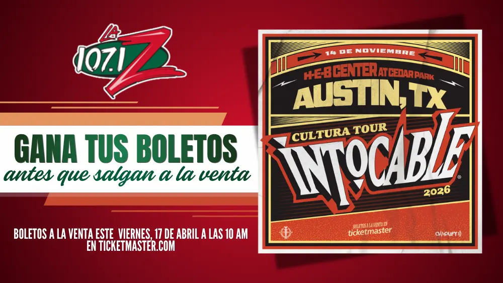 Intocable - Cultura Tour 2026 Gana Tus boletos Antes que Salgan a la venta