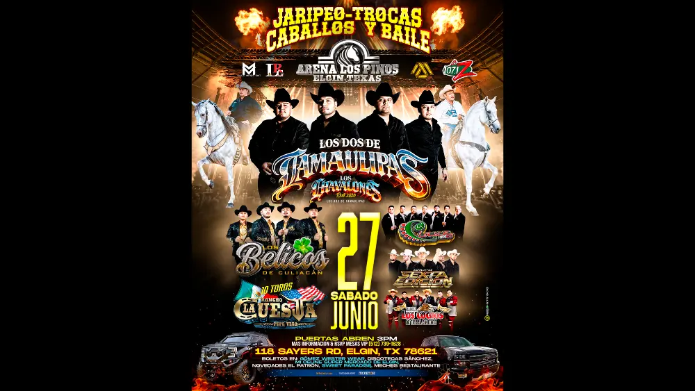 Los Dos De Tamaulipas - calendario