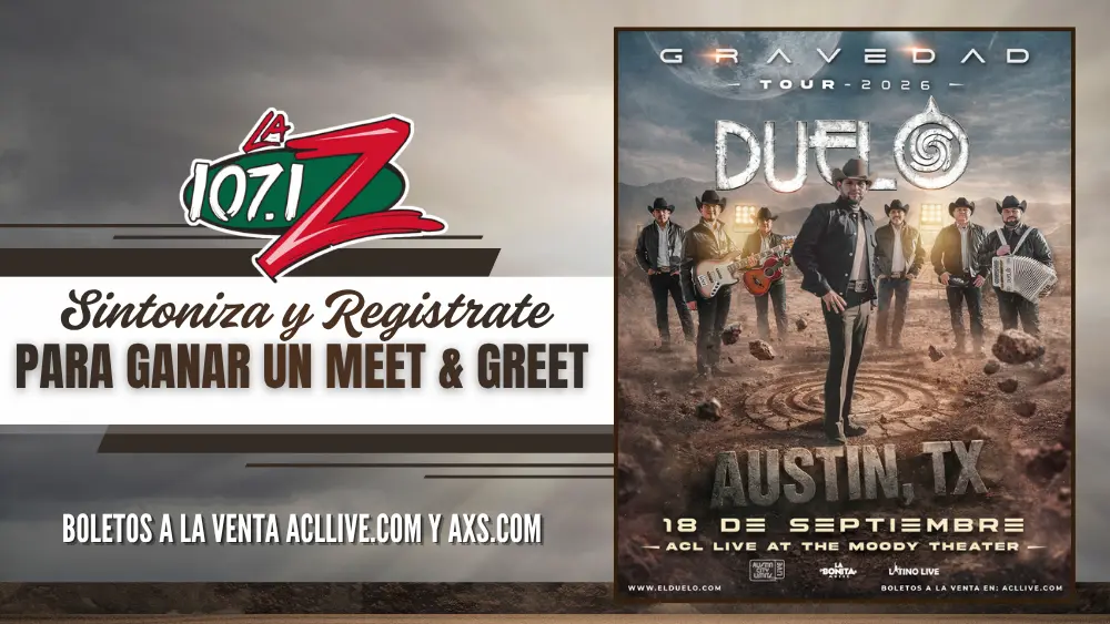 Sintoniza y Registrate Para Ganar Tu Meet & Greet con Grupo Duelo