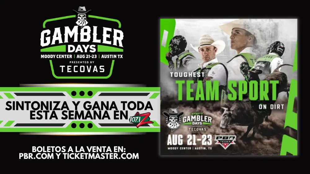 Austin Gamblers Day August 21-23