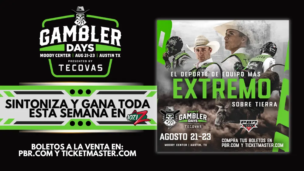 Sintoniza y Gana Boletos para PBR Gambler Days