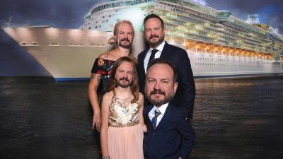 Matt Bearden on a cruise