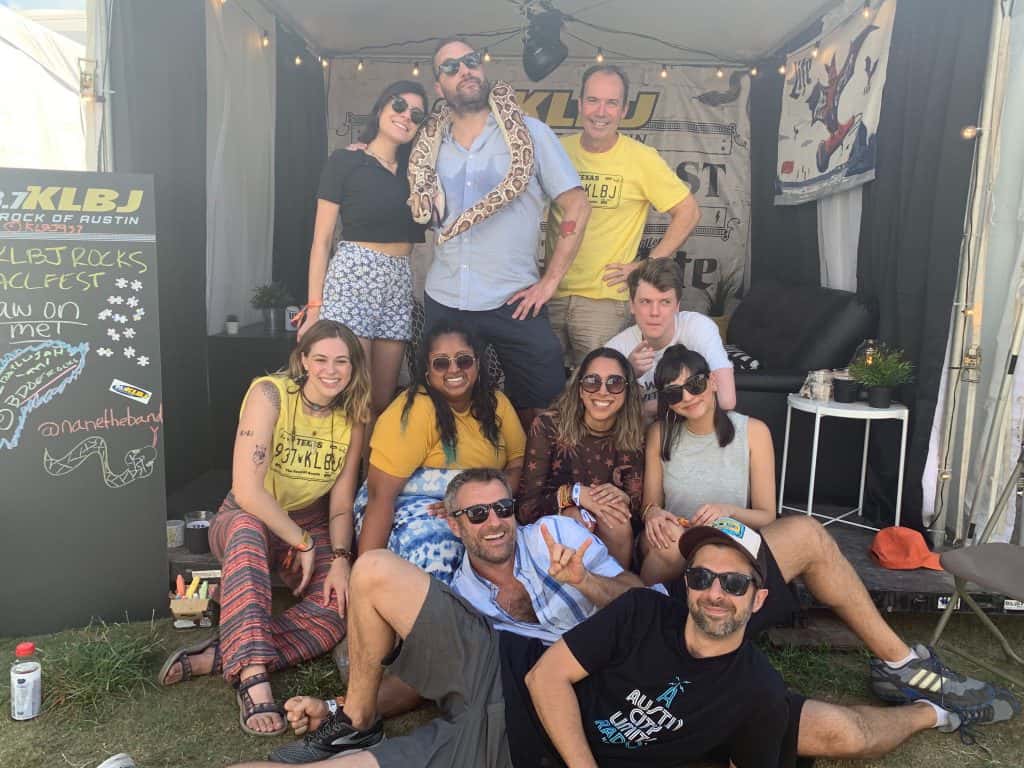 klbj crew at acl fest