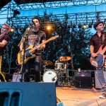 KLBJ Rocks The Nutty Brown Featuring Bob Schneider: Vallejo on stage at the Nutty Brown Amphitheater